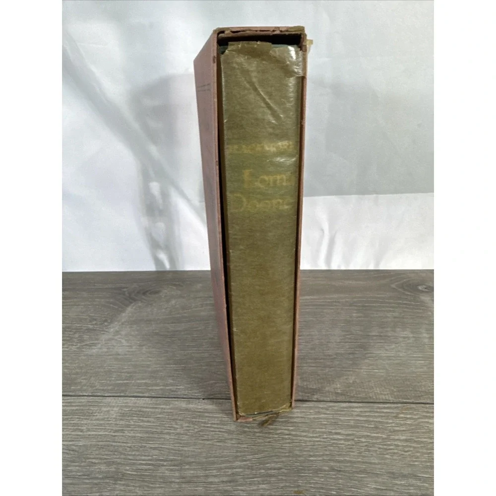 Lorna Doone Book‎ Hardcover by R. D. Blackmore 1943 Box Sleeve